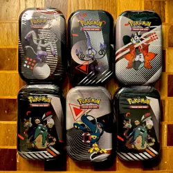 Pokemon TCG Black Bolt & White Flare Sealed Mini-Tins Sold Separately - Image 1