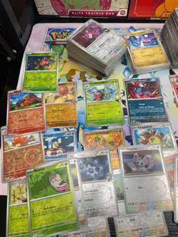 Pokemon 50 Random Cards Bulk Lot - No Energy - 18 Holo/Reverse Holo - Common - Image 1