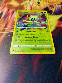 Celebi 009/185 NM Amazing Rare Vivid Voltage 2020 Pokemon TCG - Image 2