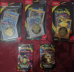 pokemon perfect order booster pack lot - Image 1