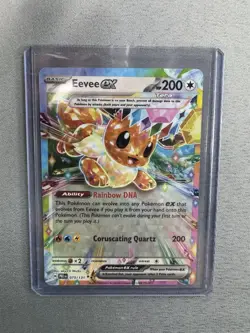 Eevee ex 75/131 Prismatic Evolutions Double Rare Holo Pokemon TCG MINT - Image 1