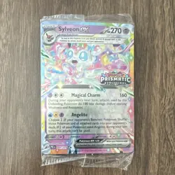 Pokemon Sylveon ex Prismatic Evolutions Promo Holo 041/131 270 HP - Image 1