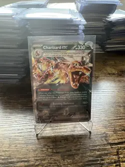 Pokemon TCG Charizard ex Sv03: Obsidian Flames 125/197 Holo Double Rare - Image 1