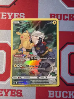 Pokemon TCG Pikachu Lost Origin Trainer Gallery TG05/TG30 Holo Ultra Rare - Image 1