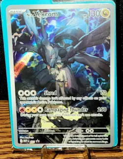 Pokemon TCG N’s Zekrom 031 Sealed Ascended Hero’s Black Star Promo + 6 Dividers - Image 3