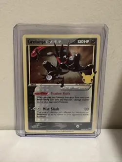 Pokemon Greninja Star SWSH144 Sword & Shield Promo Holo Star 130 HP Basic - Image 1