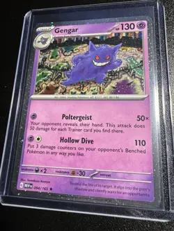 Pokemon TCG Gengar 094/165 (Cosmos Holo) NM/M - Image 2