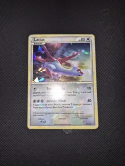 Nintendo Pokemon TCG Latias HGSS10 Black Star Promo Cracked Ice Holo 2010 - Image 1