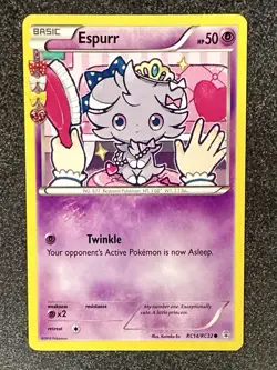 2016 Pokemon Generations Espurr RC14/RC32 Common Regular 50HP - Image 1