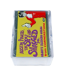 1999 Cornerstone Austin Powers The Spy Who Shagged Me #1-72 Base Card Set W/Case - Image 1