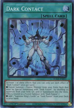 Dark Contact SUDA-EN051 Super Rare Supreme Darkness Yu-Gi-Oh Near Mint - Image 1