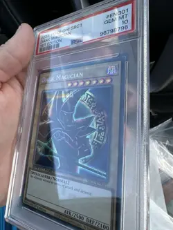 Dark Magician 1st Edition PSA10 SBC1-SPEED DUEL STREETS OF BATTLE CITY - Image 2