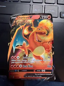Charizard V 017/172 Brilliant Stars NM Ultra Rare Pokemon Card - Image 1