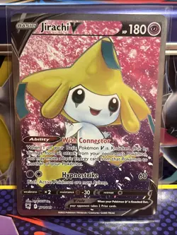 Pokemon TCG Astral Radiance Jirachi v Full Art Ultra Rare Card #170/189 - Image 1