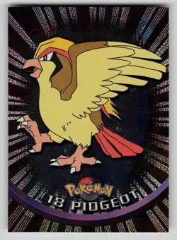 Pidgeot #18 Topps Trading Cards Series 1 Pokemon LP - Image 1