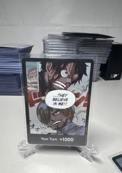 DON!! Card (Alternate Art) A Fist of Divine Speed Foil - Image 1