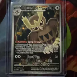 Noctowl 141 Scarlet & Violet Black Star Promo Pokemon TCG Card Holo NM Condition - Image 1