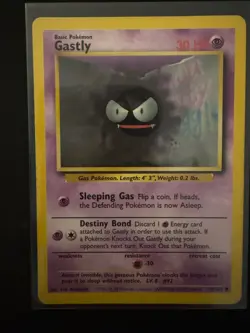 Ghastly 50/102 Nintendo Wizards Gamefreak 1999 Pokemon Card BASE SET TCG NM - Image 1