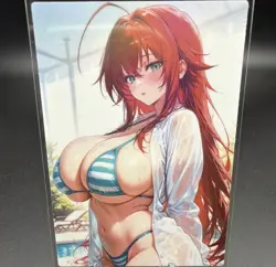 Rias Gremory Anime Waifu Card Doujin ACG Goddess Holo - Image 1