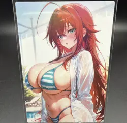 Rias Gremory Anime Waifu Card Doujin ACG Goddess Holo - Image 2