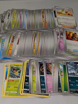 Pokemon Card Lot ~1000 Bulk Commons Uncommons Mostly English Mixed Sets - Image 1