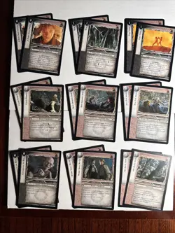 Lord of the Rings TCG 18 Card Lot Smeagol Gollum - Image 1