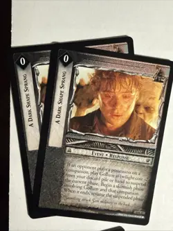 Lord of the Rings TCG 18 Card Lot Smeagol Gollum - Image 2