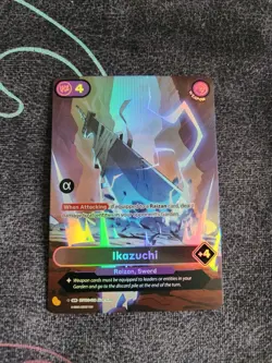 Azuki Trading Card Game - Ikazuchi - Alternate Art - Alpha Stamp STT01-016 - Image 1