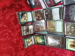 Commander 1500ish card Staple Lot 2004 Modern Rare Collection Gift Full Art Land 630509416202 - Image 2