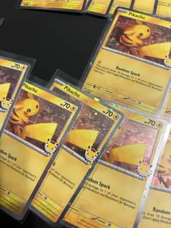 30 Pikachu Pokemon Day 2026 051/162 Holo promo card 8+ Swirls - Image 2