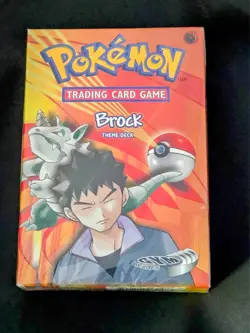Pokemon Card Gym Heroes, BROCK Theme Deck Sealed - Image 1