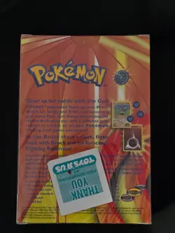 Pokemon Card Gym Heroes, BROCK Theme Deck Sealed - Image 5