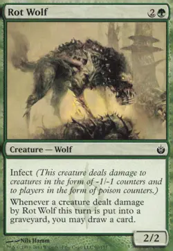 Mirrodin Besieged #90 Rot Wolf - Image 1