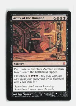Army of the Damned 69 Commander 2013 MTG LP - Image 1
