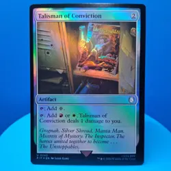 Talisman of Conviction Universes Beyond: Fallout Foil - Image 1