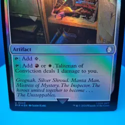 Talisman of Conviction Universes Beyond: Fallout Foil - Image 2