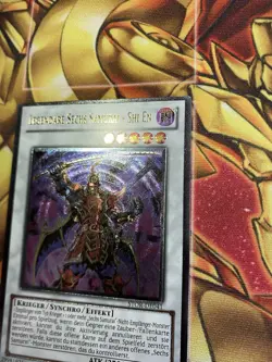 Yugioh Legendary Six Samurai - Shi En STOR-EN041 Ultimate Rare German VLP/NM - Image 3
