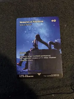 MTG Memories Of Nibelheim Stroke Borderless Showcase U #0026 FIN Final Fantasy - Image 1