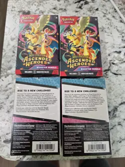 Pokemon TCG Ascended Heroes Booster Bundle Bundle - Lot Of 4 SEALED - Image 2