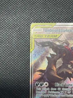 2020 Pokemon TCG Sun & Moon Black Star Promo Umbreon & Darkrai GX SM241 - LP - Image 2