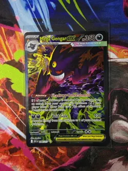 Pokemon TCG Mega Gengar Ex 284/217 Special Illustration Rare SIR Ascended Heroes - Image 1