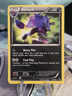 Pokemon TCG Zoroark 102/99 Next Destinies Secret Rare MP - Image 1