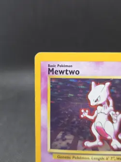 Mewtwo 10/102 Pokemon Base Set Unlimted - HP - Image 2