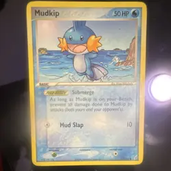 Pokemon Mudkip 57/100 EX Crystal Guardians Common Basic HP50 Regular English - Image 1
