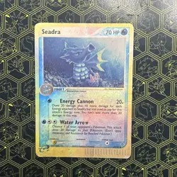 Pokemon TCG Seadra Dragon Reverse Holo Card 39/97 EX Dragon Vintage - Image 1