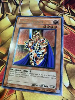 Yugioh King's Knight EEN-EN006 Ultimate Rare Unl NM See Pics! - Image 3
