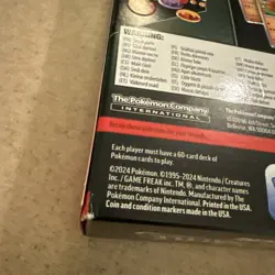 Pokemon Deluxe Battle Deck NINETALES EX TCG - Image 5