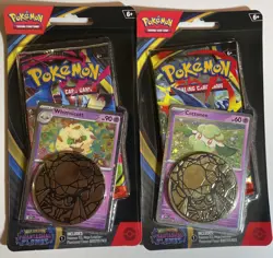 Phantasmal Flames Single Pack Blister x2 (Whimsicott & Cottonee) - Pokemon TCG - Image 1