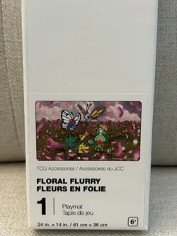 Pokemon Center TCG Floral Flurry Playmat New In Box - Image 1