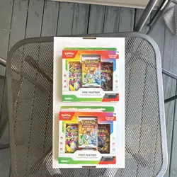 2 Pokemon TCG First Partner Illustration Series 1 Sealed Boxes - Image 1